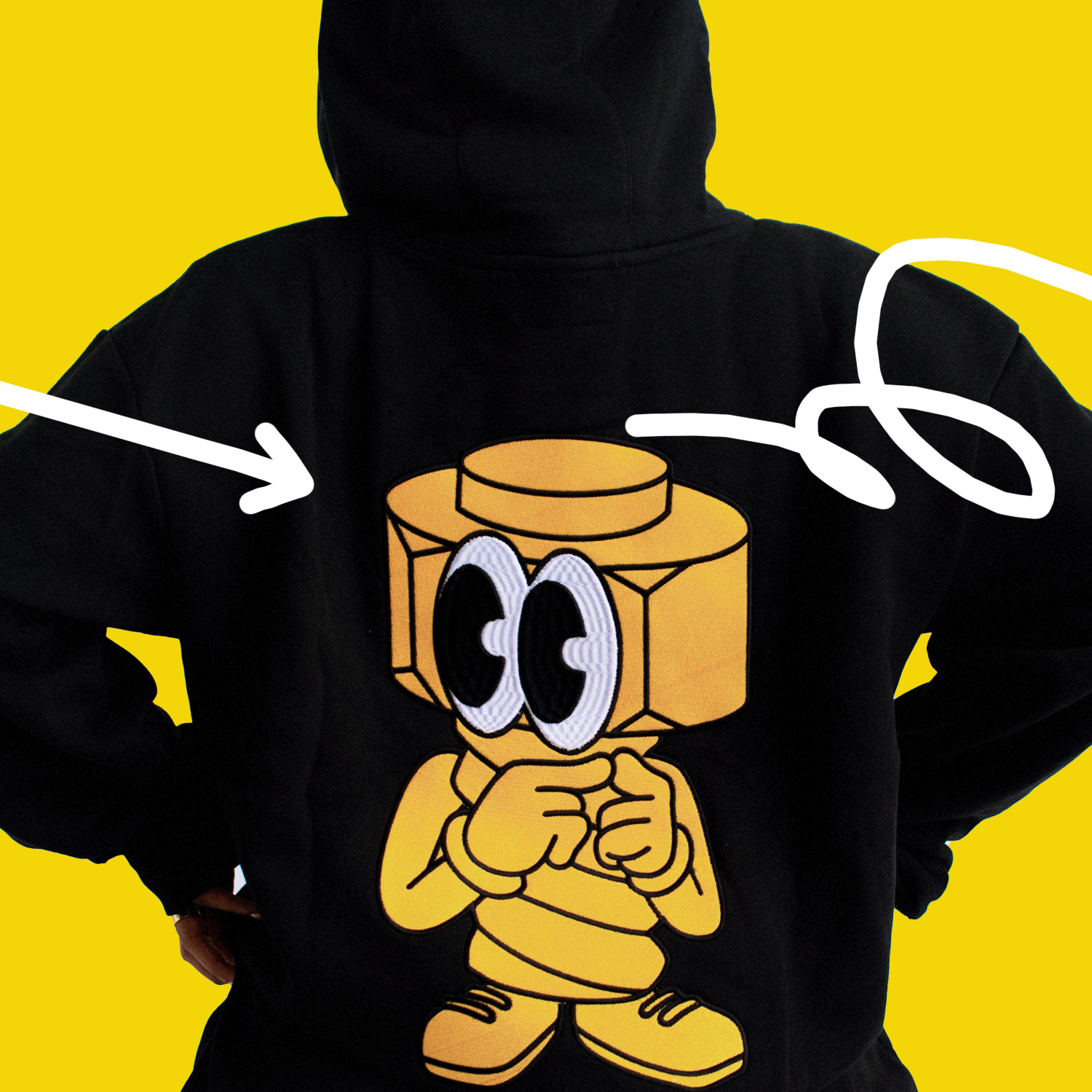 SN HODDIE BLACK Secondary image