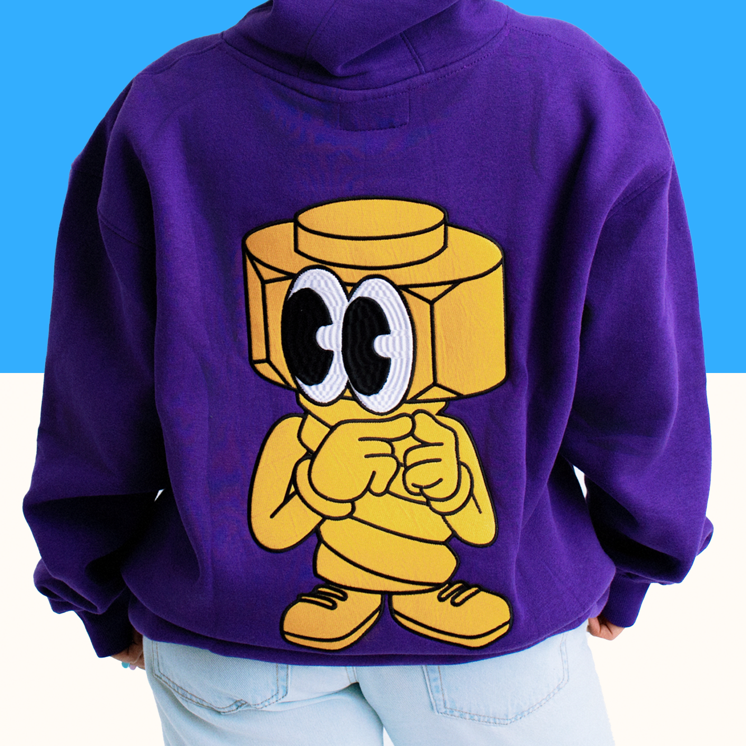 SN HOODIE VIOLETA Secondary image