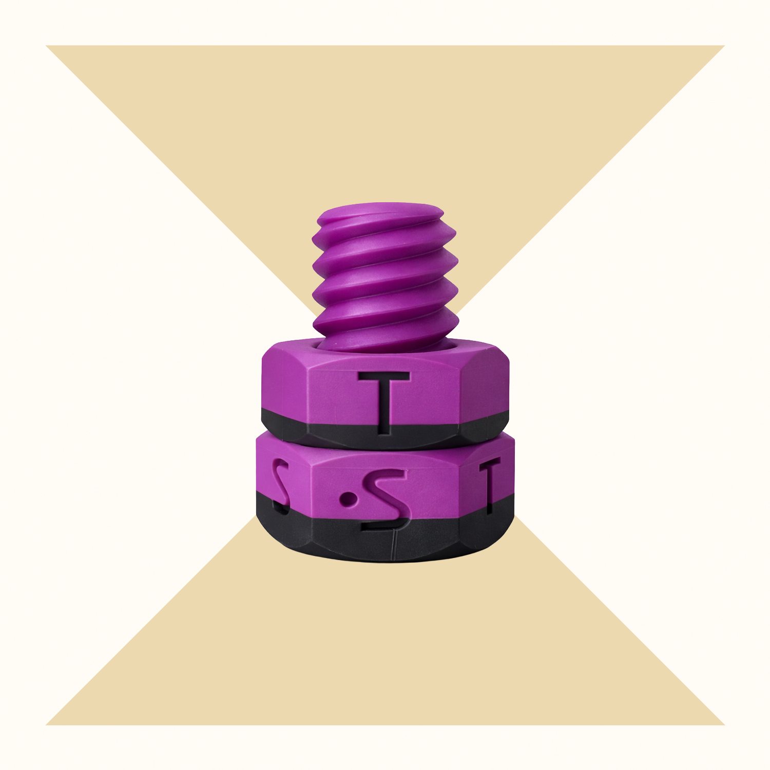 Multicolor Stress Nut Secondary image